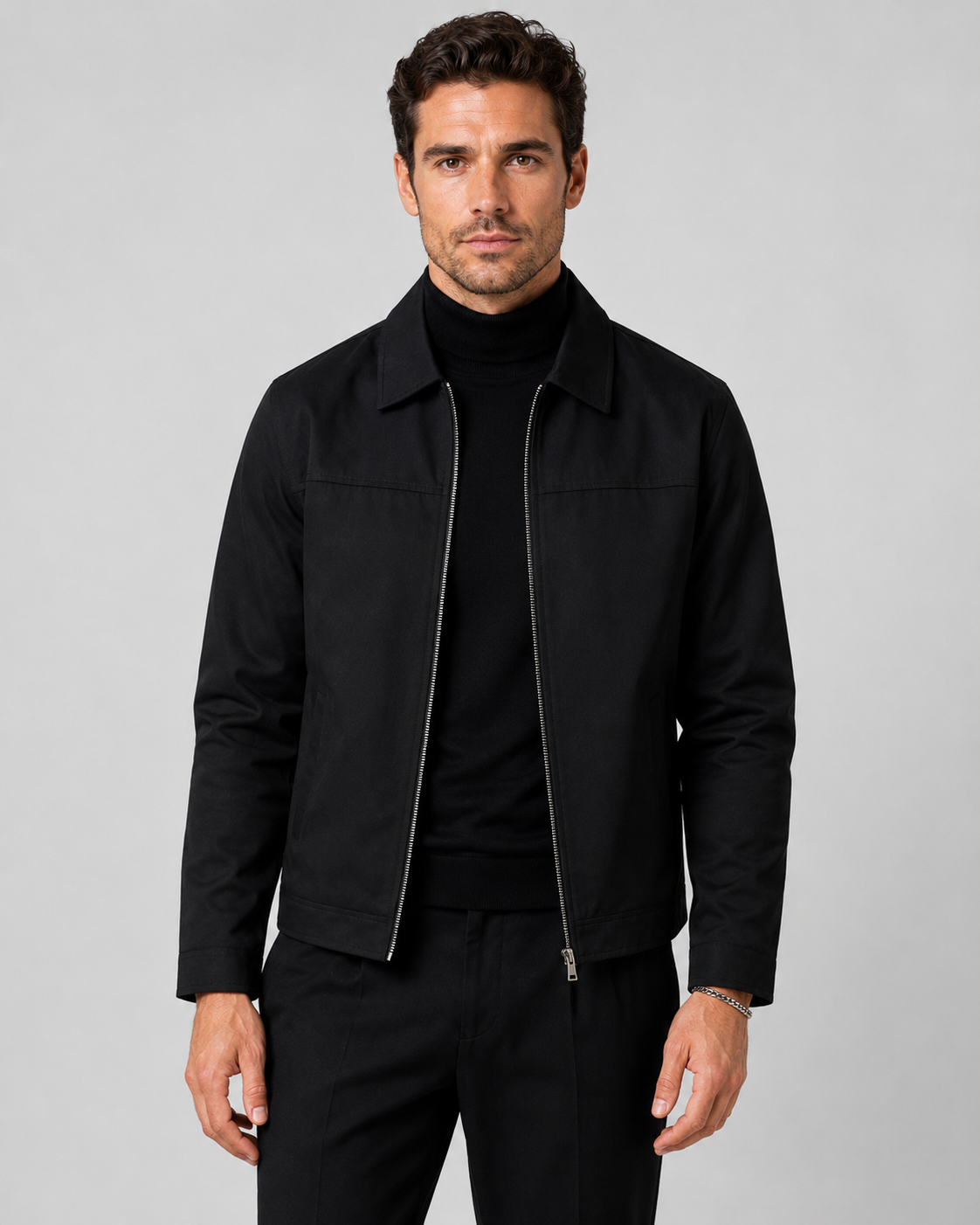 Men's Classic Zip Harrington Jacket