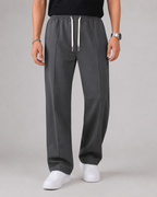 Men's Elastic-Waist Drawstring Pants