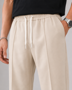 Men's Elastic-Waist Drawstring Pants