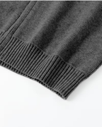 Men's Full-Zip Knit Cardigan - Stand Collar