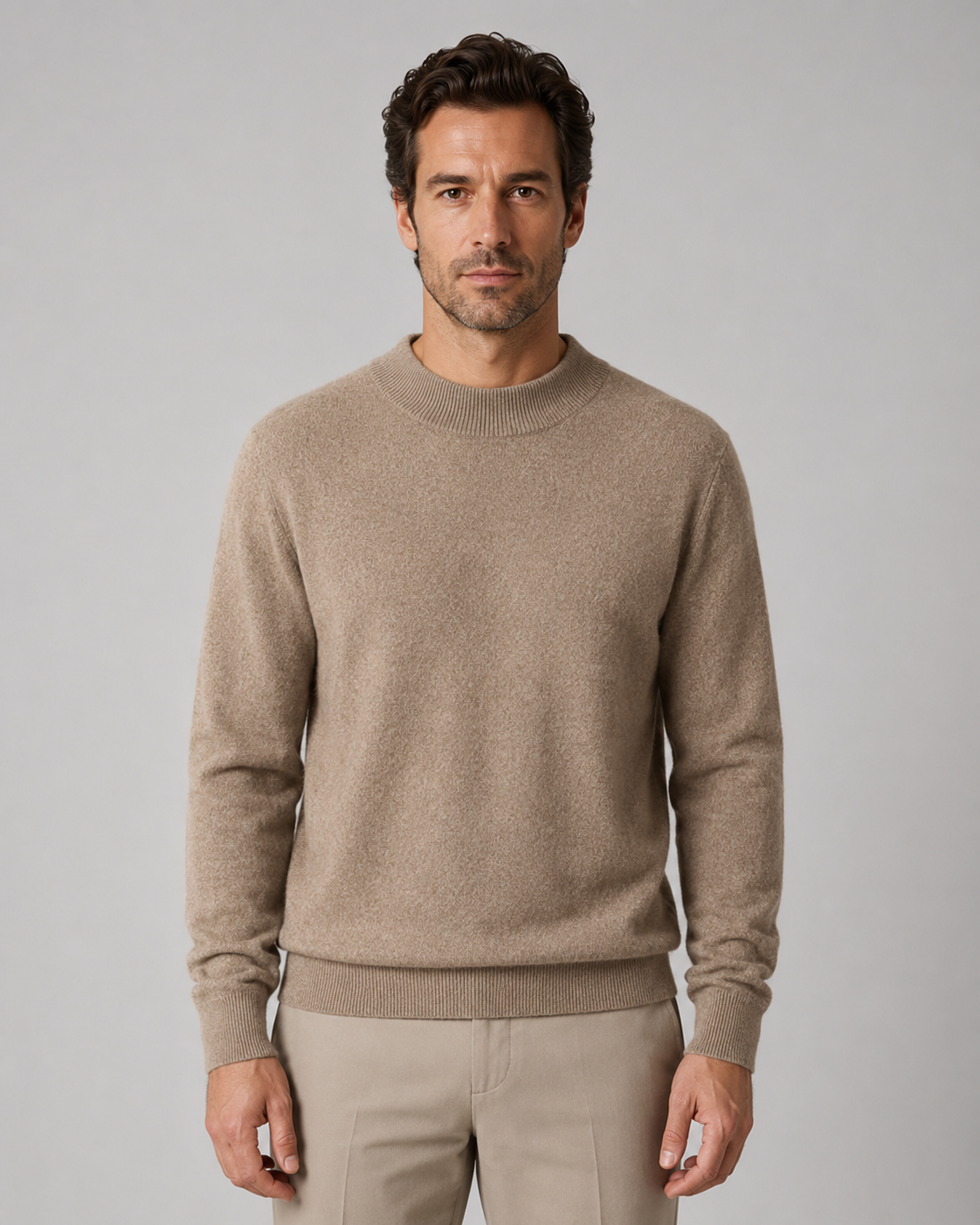 Men's Featherweight Wool Crew Neck Sweater