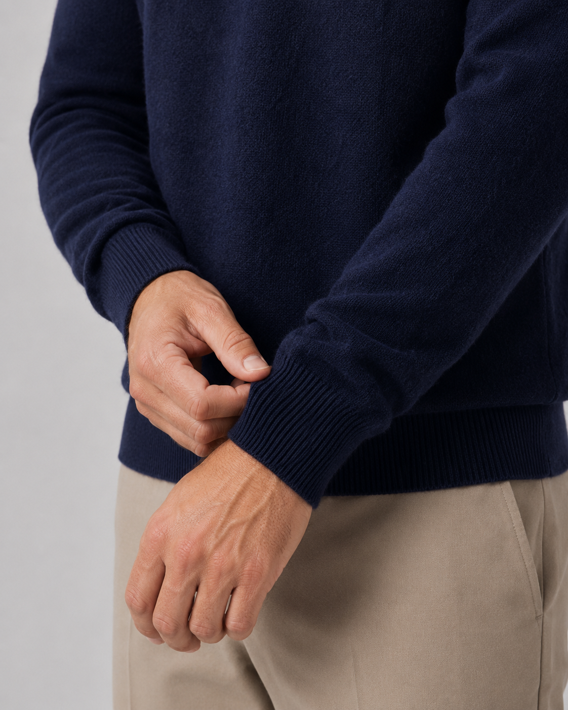 Men's Featherweight Wool Crew Neck Sweater