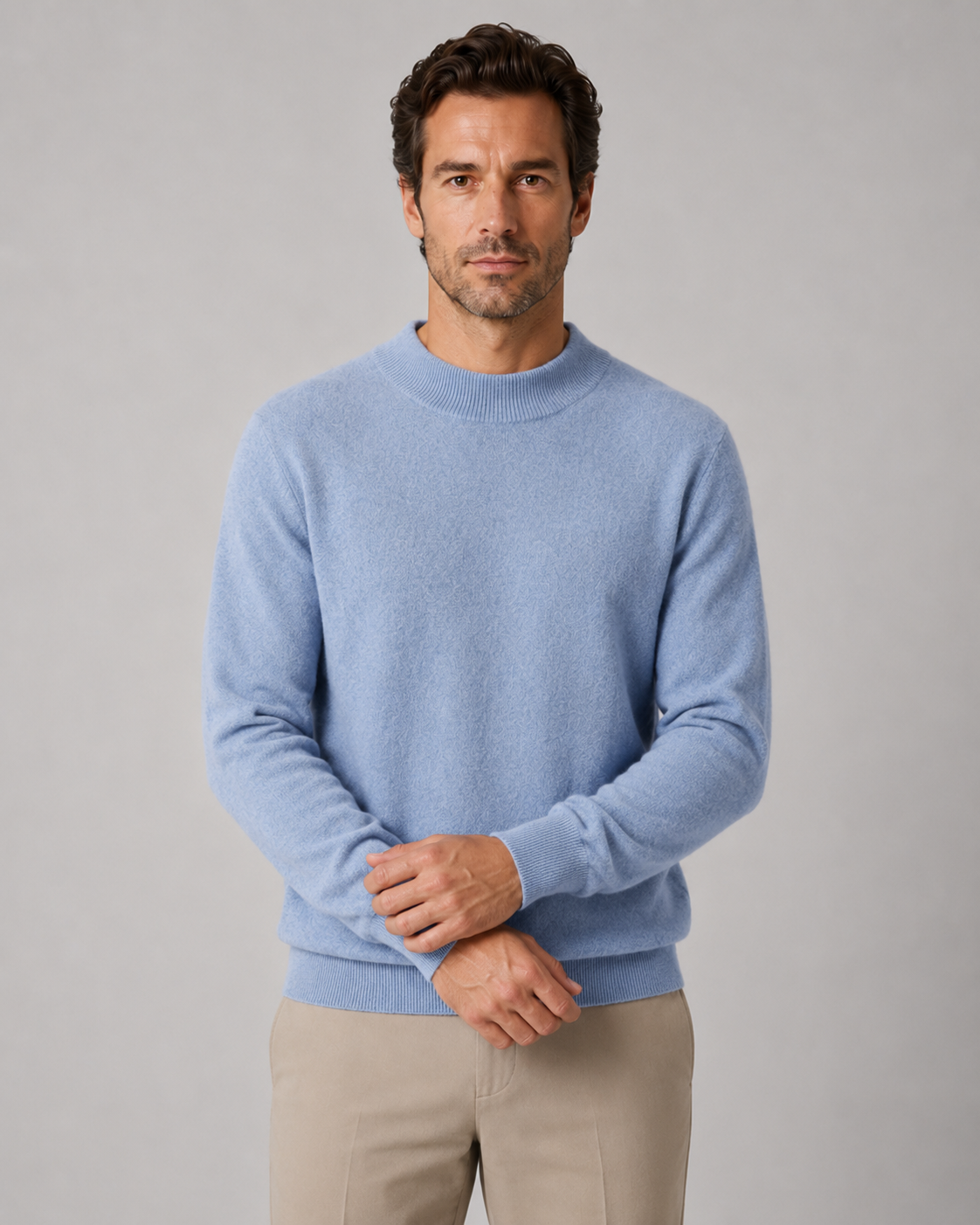 Men's Featherweight Wool Crew Neck Sweater