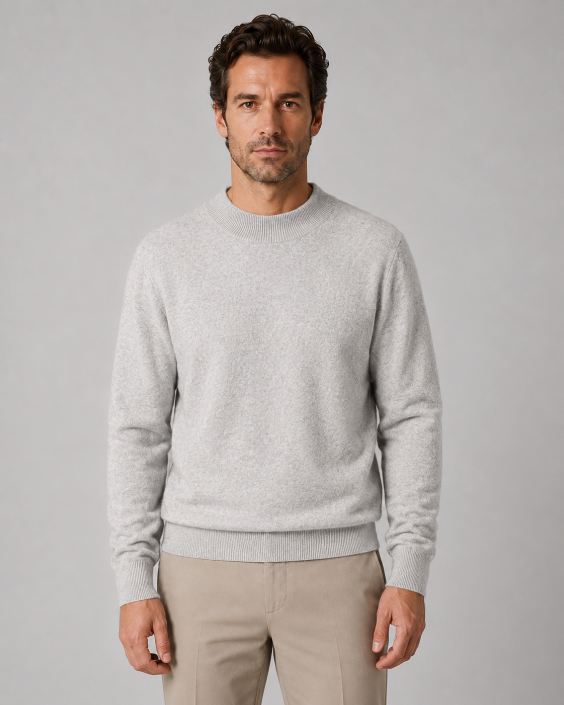 Men's Featherweight Wool Crew Neck Sweater
