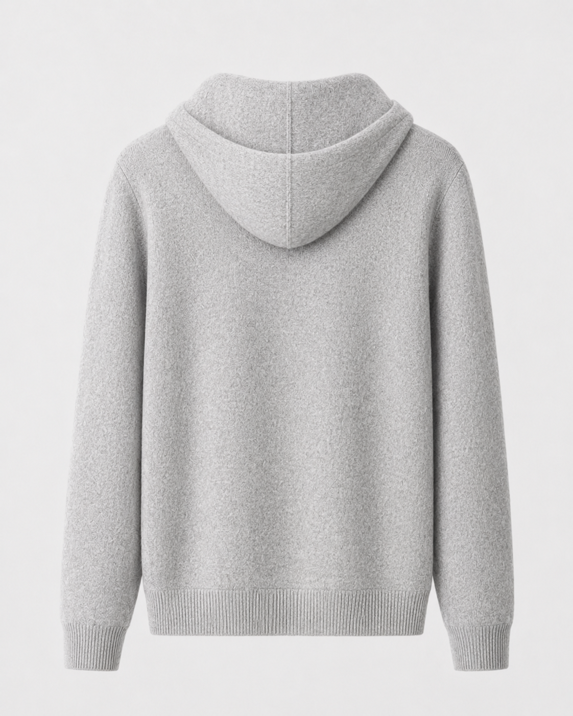 Men's Merino Wool Zip-Up Hoodie