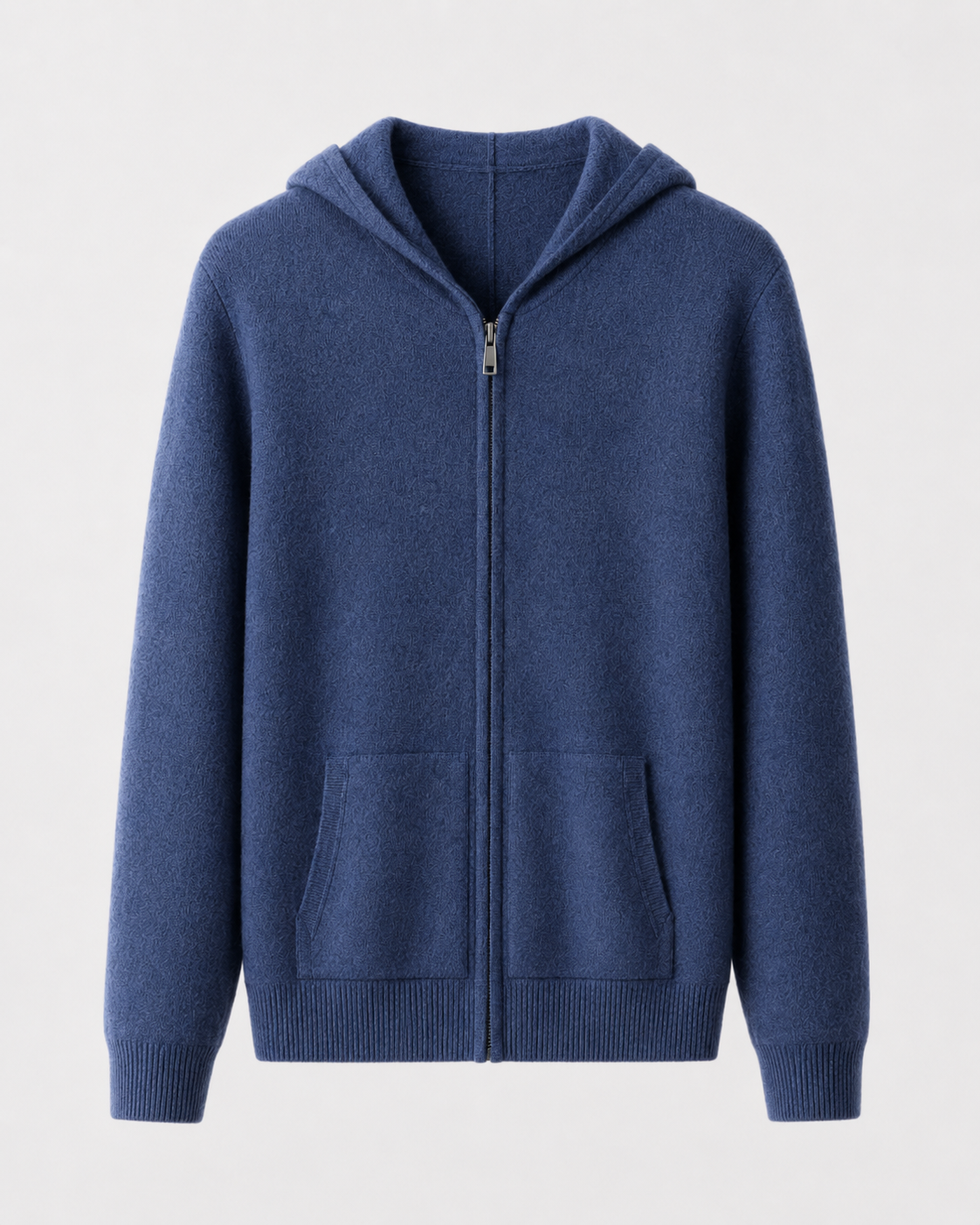 Men's Merino Wool Zip-Up Hoodie