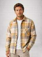 Men's Plaid Flannel Overshirt