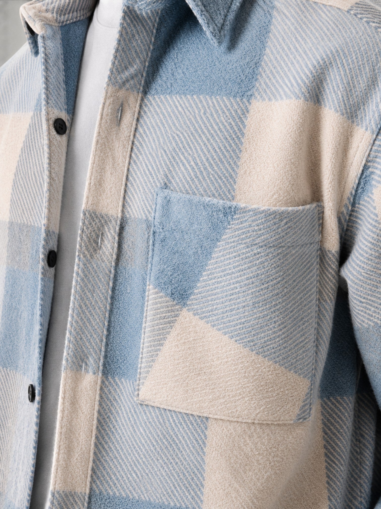 Men's Plaid Flannel Overshirt
