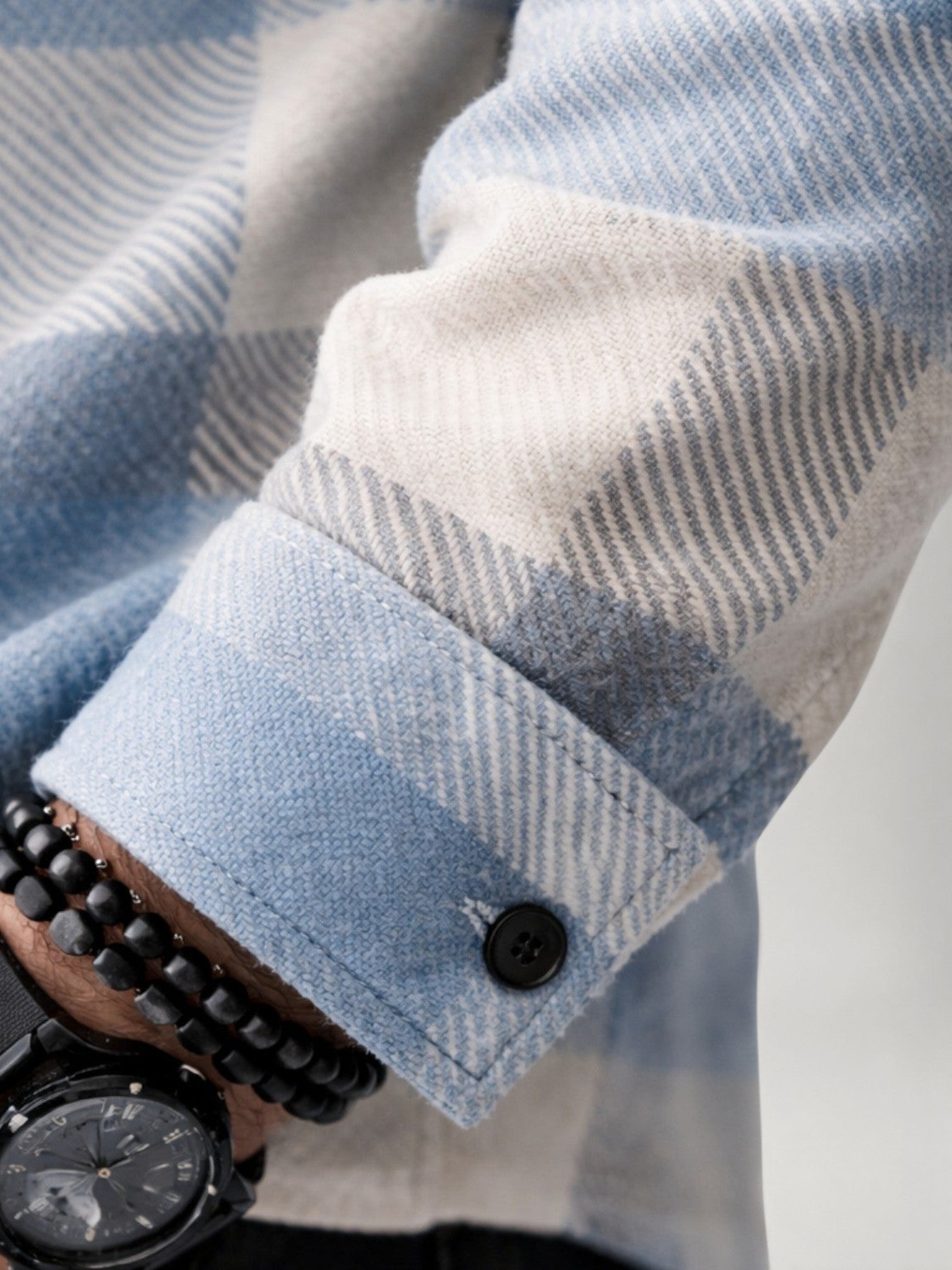 Men's Plaid Flannel Overshirt
