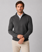 Men's Quarter-Zip Knit Sweater