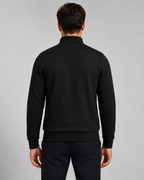 Men's Quilted Hybrid Jacket with Knit Sleeves