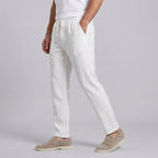 Men's Wide-Leg Linen Trousers