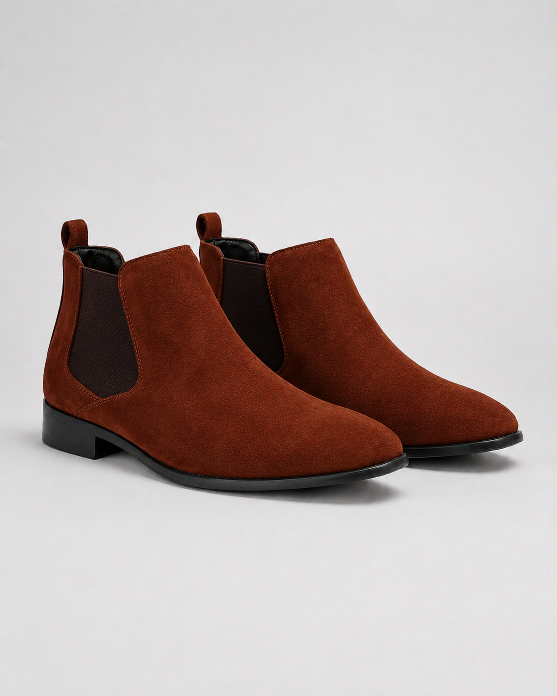 Men's Suede Chelsea Boots