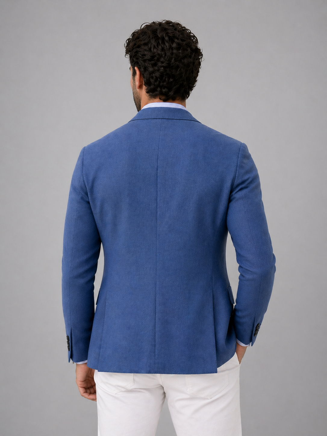Men's Tailored Knit Blazer