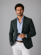 Men's Tailored Knit Blazer