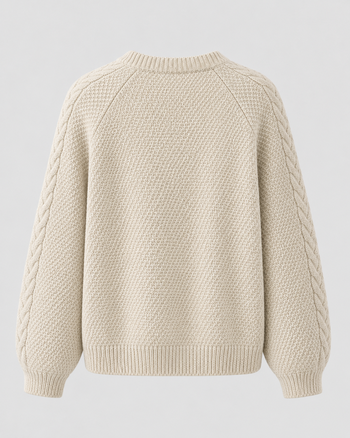 Women's Cable-Knit Button-Front Cardigan