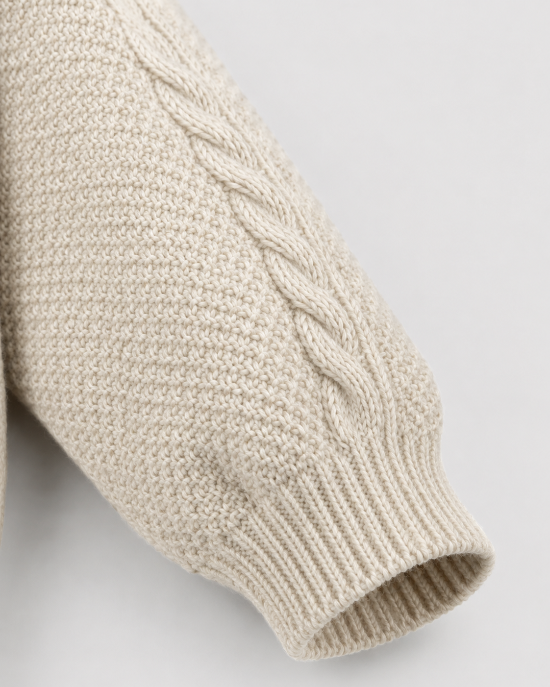 Women's Cable-Knit Button-Front Cardigan