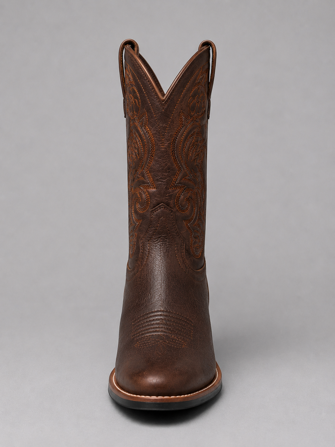 Women's Embroidered Leather Cowboy Boots