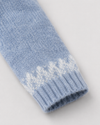 Women's Brushed Wool Fair Isle Yoke Sweater