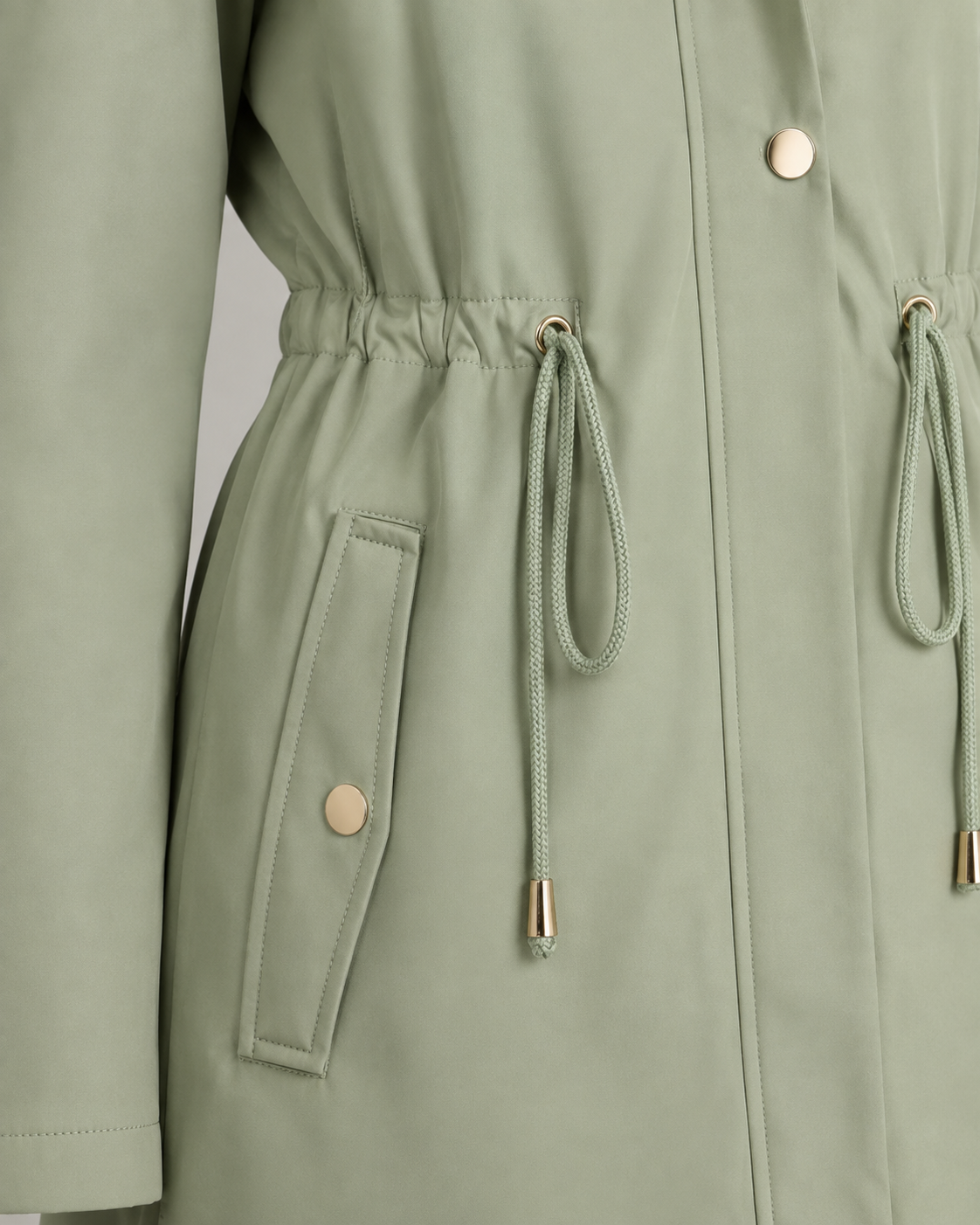 Women's Fleece-Lined Fur Hooded Parka