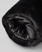 Women's Fluffy Faux Fur Hooded Jacket Full Zip