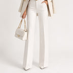 Women's Wide-Leg High-Rise Tailored Trousers