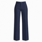 Women's Wide-Leg High-Rise Tailored Trousers