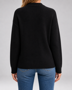 Women's Open-Front Knit Cardigan with Pockets