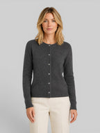 Women's Relaxed-Fit Wool Knit Cardigan