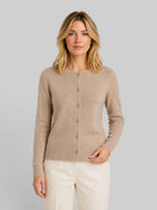 Women's Relaxed-Fit Wool Knit Cardigan