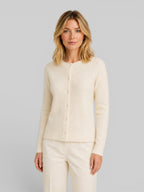 Women's Relaxed-Fit Wool Knit Cardigan