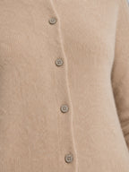 Women's Relaxed-Fit Wool Knit Cardigan