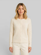 Women's Relaxed-Fit Wool Knit Cardigan